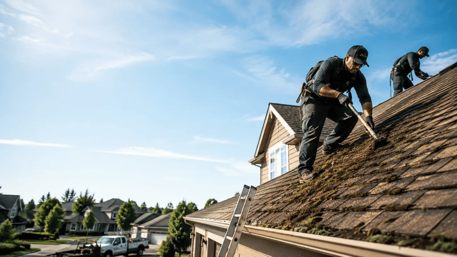 Roof Moss Removal in Mcclure, OH near me